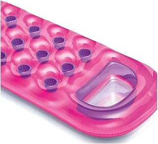 Swimming Ring Inflatable Floating Row Floating Bed Adult Children Floating Bed Water Toys Water Sleeping Mat Floating Bed Water Bed (Color : Blue) (Red)