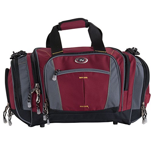 CALPAK Silver Lake Solid 22-inch Carry-on Duffel Bag, Deep Red, One Size