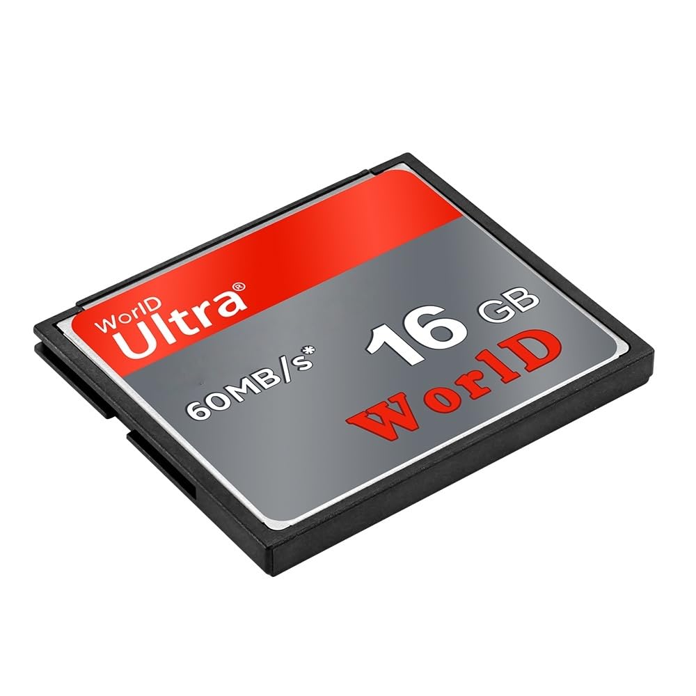 Scheda CF per fotocamera da 16 GB CompactFlash Scheda di memoria UDMA Velocità fino a 60 MB/s