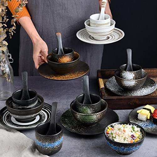 Vaisselle chinoise et japonaise ensemble couverts céramique pour restaurant buffet et home - 6