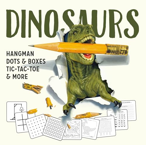 Dinosaurs Hangman, Dots & Boxes, Tic-Tac-Toe, & More (Kindle Scribe Only) image 2