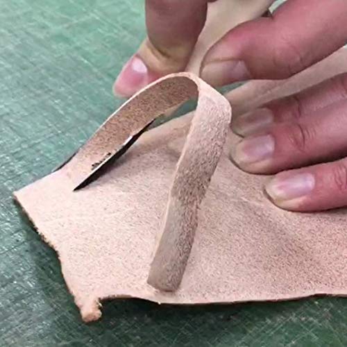 Snapklik.com : Professional Leather Edge Skiver 12mm, Razor Sharp ...