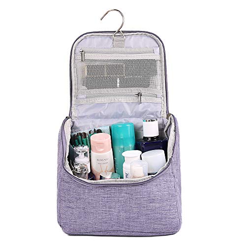 Hanging Toiletry Bag for Men Women Waterproof Cosmetics Makeup and Toiletries Bag for Travel
