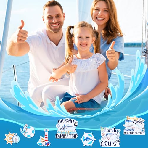 Imanes decorativos para puertas Cruise, pack de 7 unidades miniatura 7