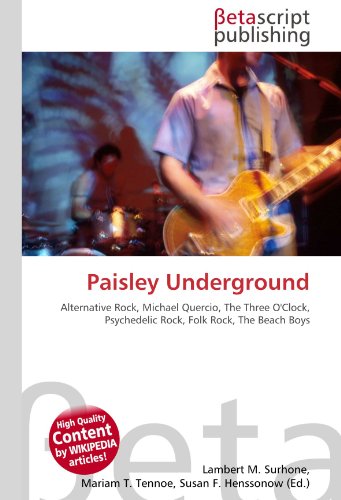 Photo de Paisley Underground: Alternative Rock, Michael Quercio, The Three O'Clock, Psychedelic Rock, Folk Rock, The Beach Boys