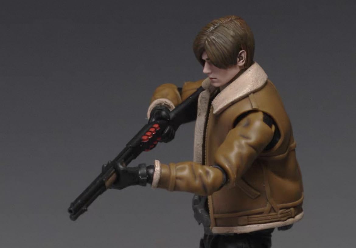 Amazon | 1/18 フィギュア biohazard レオン・S・ケネディ 関節可動