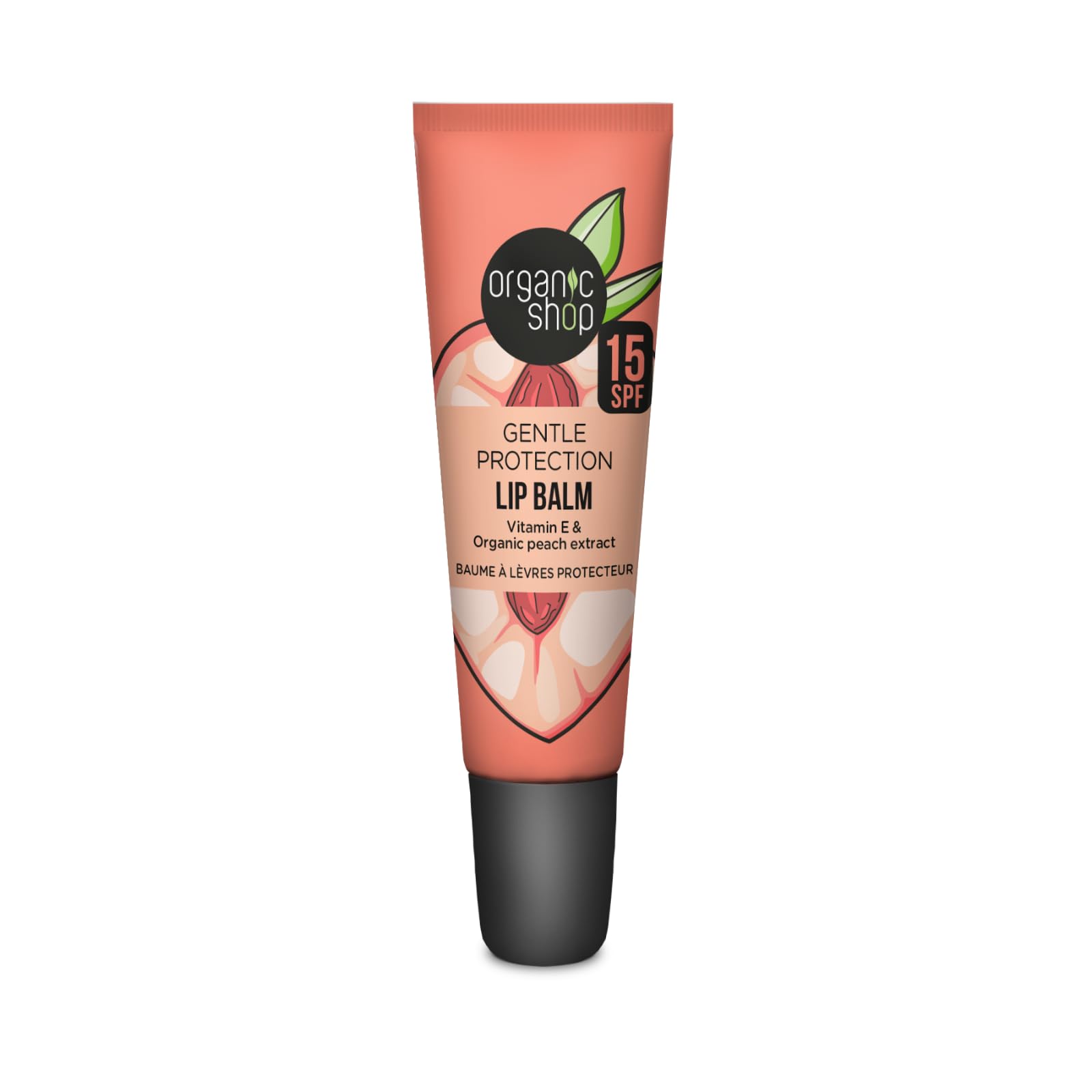 Organic Shop Lip Balm Gentle Protection SPF 15, 10 ml