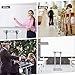Kigley Acrylic Podium Stand Clear Podium Lectern 43.3'' Tall Floor Standing Speaking Podium with Adjustable Angle 30°-90° Slanted Top Silver Aluminum Body Base for Church Office School Speech Concert