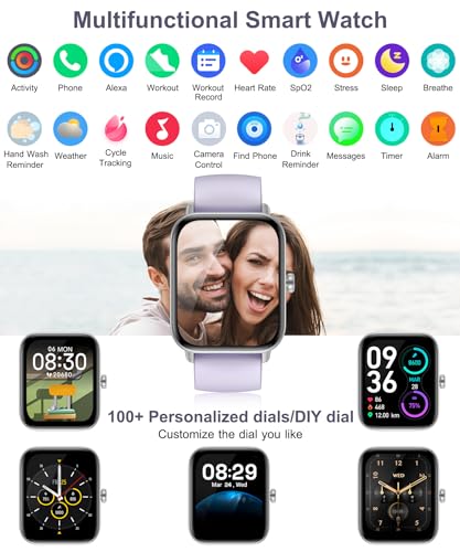 Relojes Despertadores, Wireless reloj morado Marca MILOUZ (3)
