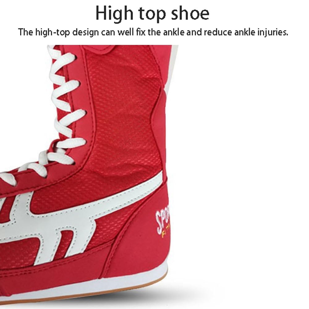Chaussures De Boxe Homme Femme - Légères, Antidérapantes & Respirantes Pour Sports De Combat