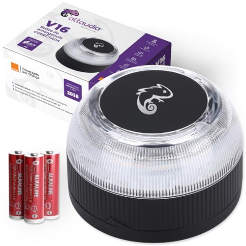Altaudia Luz de Emergencia v16 Geolocalizada y conectada DGT 3.0 ...