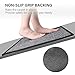 eqivei Kitchen Rugs Non Skid Washable Set of 2 PCS, Absorbent Runner Rugs for Kitchen, Farmhouse Weave Floor Mats in Front of Sink, 17.3