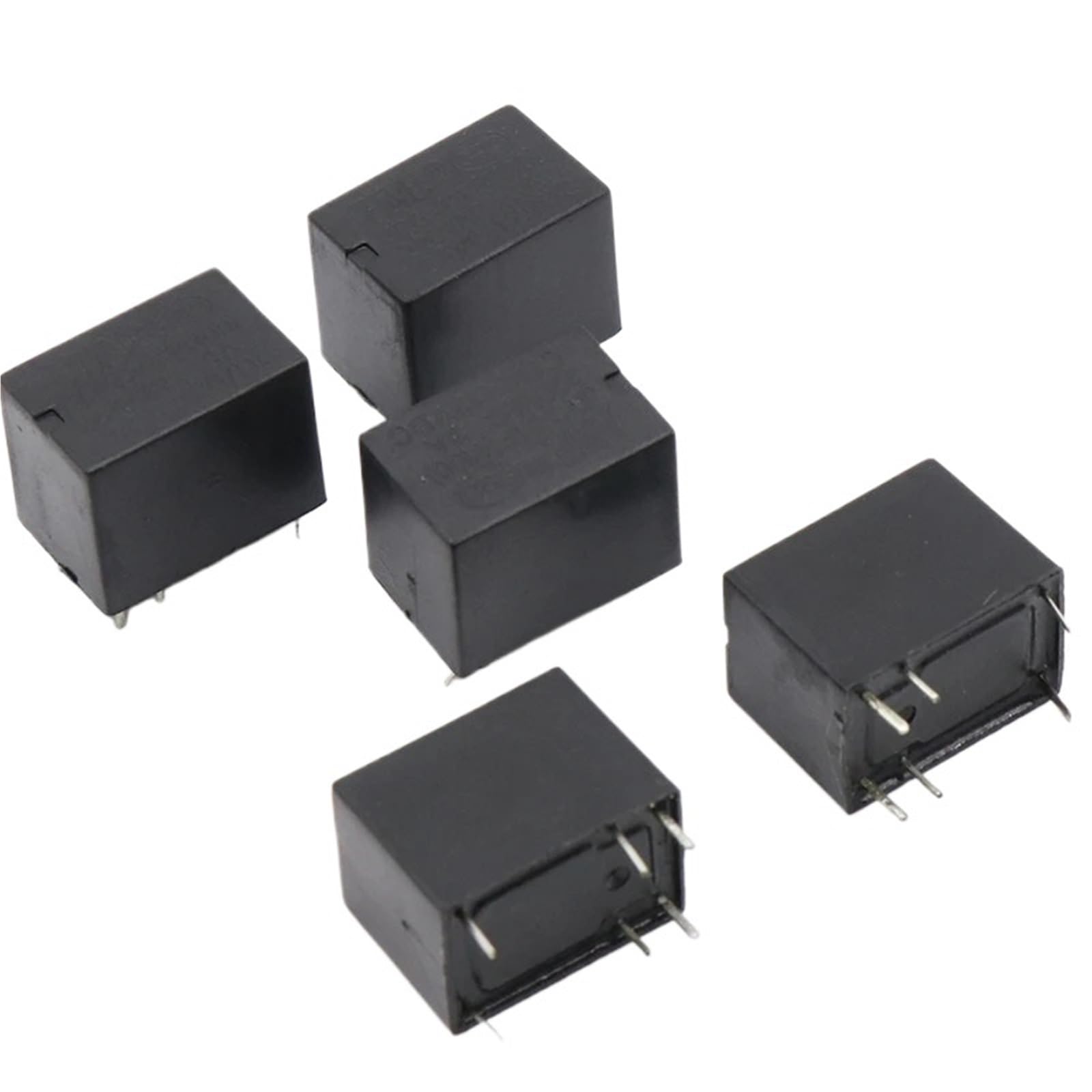 Relais mini PCB JRC-21F 4100 5V DC avec broches haute conductivité pour circuit stable