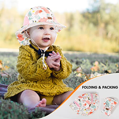 Geyanuo Baby Sun Hat, Toddler Sun Protection Hats, Upf 50+, Summer Outdoor Beach Cap For Kids Girl Boy #TOP6