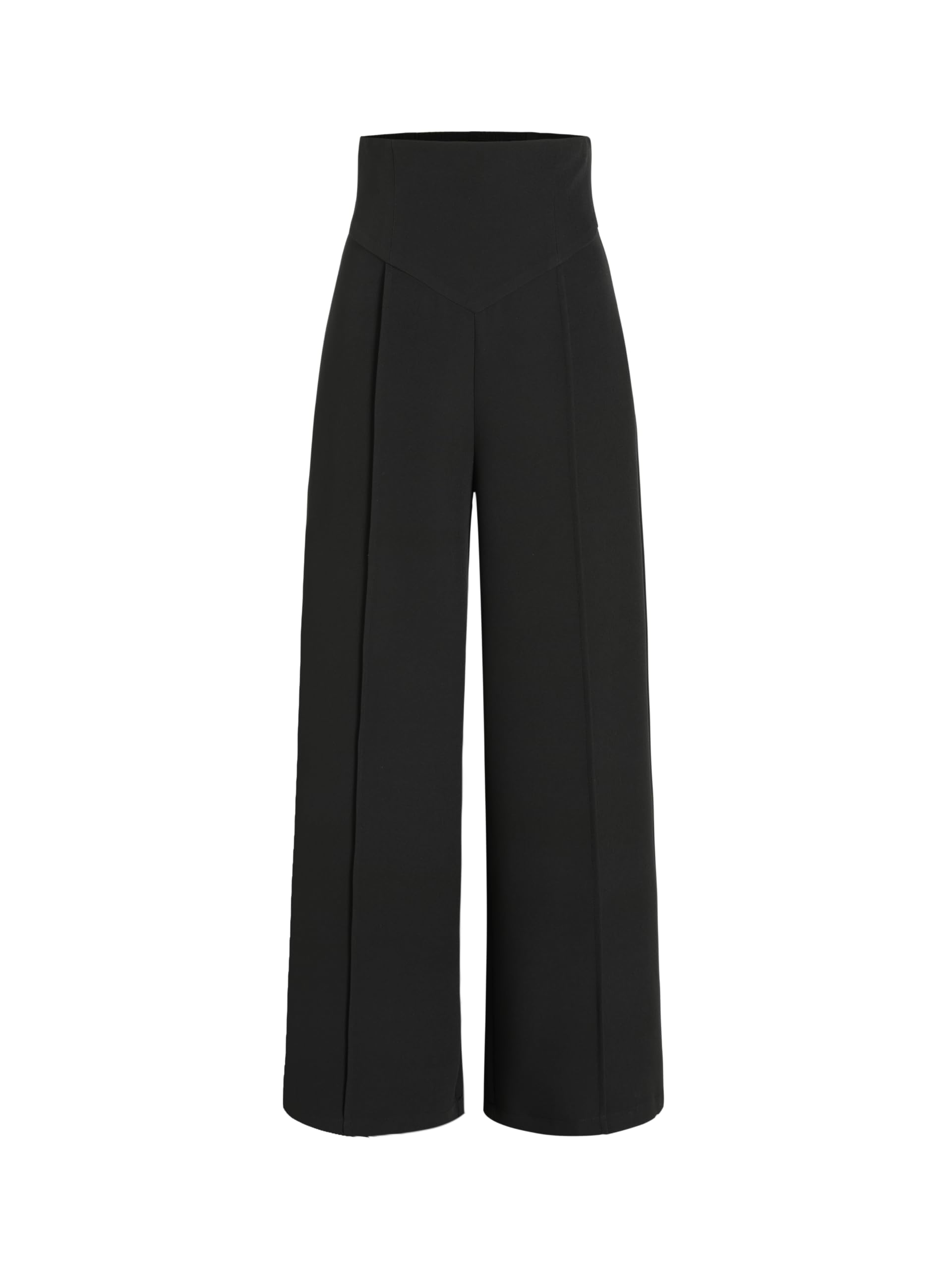 CIDER Wide Leg Pants High Waist Trousers Straight Leg Knit Trouser Lounge Pants Casual Pants Bottoms for Women
