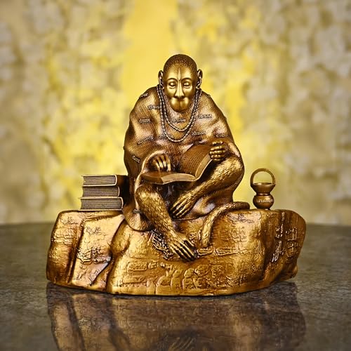 Estatua de Hanuman Ramayani 6.1" para decoración y altar miniatura 7