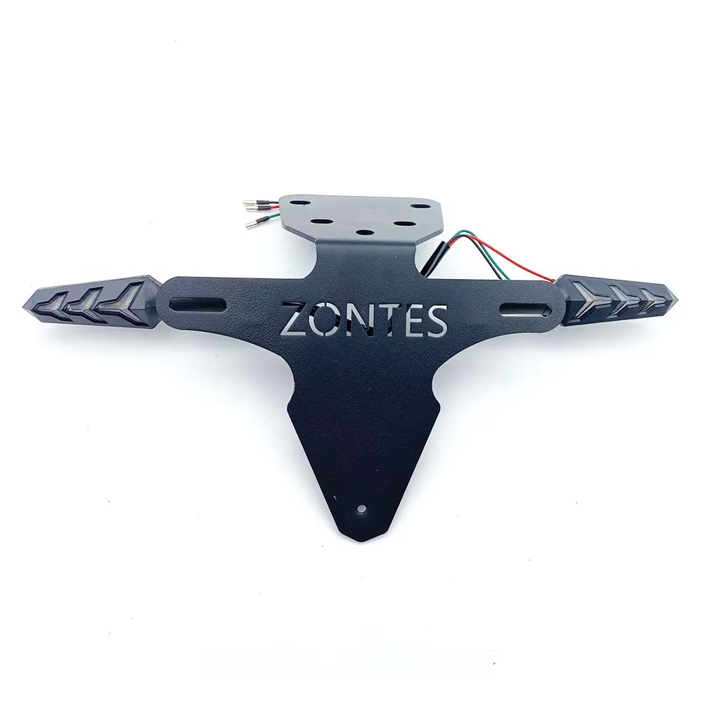 Ajuste ZONTES ZT125 / ZT155 luz Trasera Soporte para matrícula luz de matrícula señal de Giro para ZONTES ZT155-U / U1 ZT125-U U1