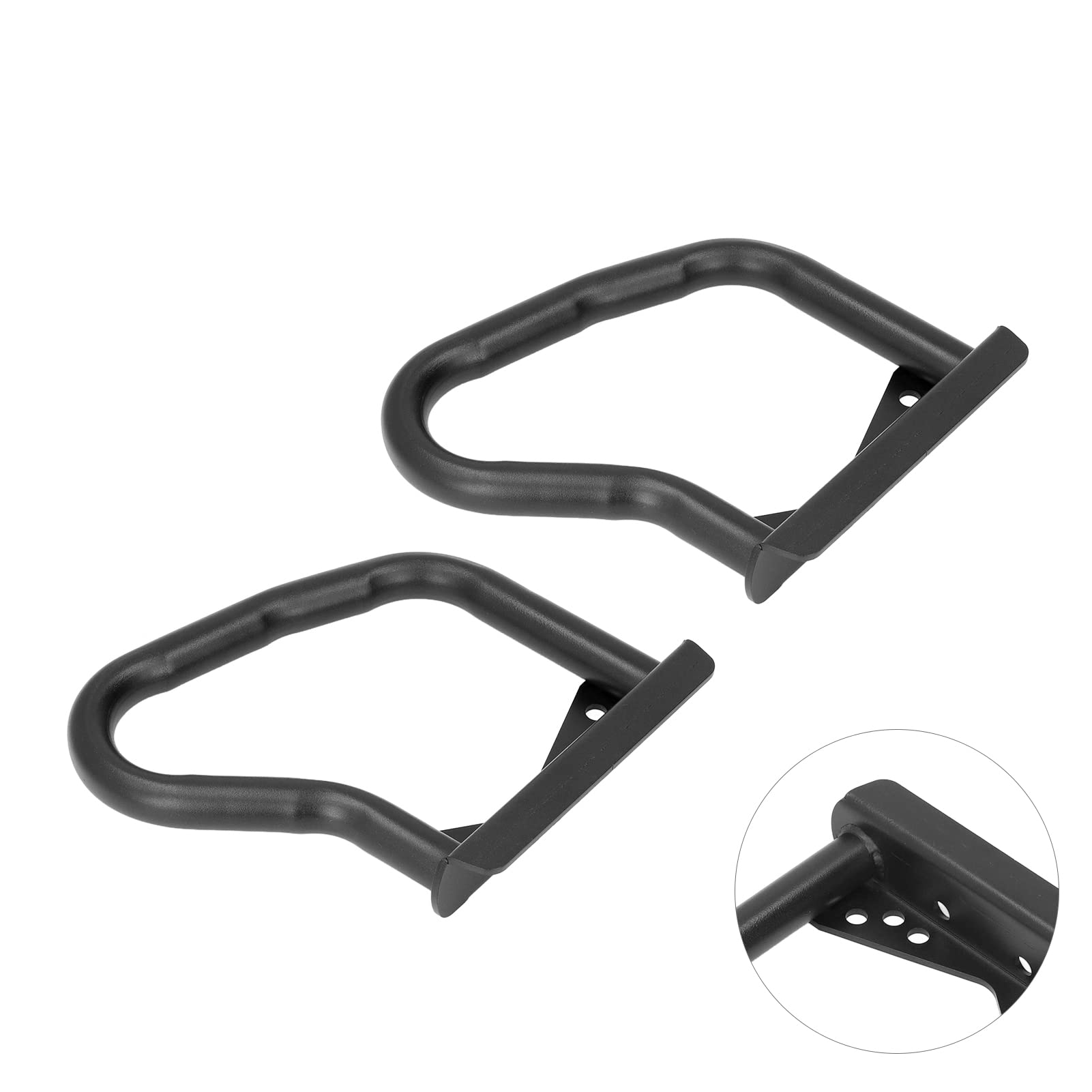 Yctze - Barra de Protección para Motor de Motocicleta, Marco de Barra de Motor de Hierro Negro, 25 Mm de Diámetro, Repuesto para MOTO GUZZI V7 Stone Special 2016‑2021