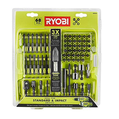 Ryobi AR2026 Impact Driving Kit (68-Piece)