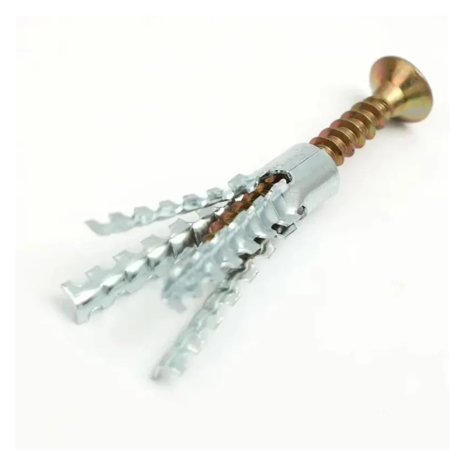 Dübel Selbstschneidende Schraube mit Erweiterung | Rohranker-Set aus Kohlenstoffstahl, robuster Trockenbau-Beton-Bohrstopfen, Bolzenbefestigung(A- 8mm,50 pcs)