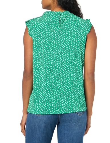Image of Adrianna Papell Women's Ruffle Mock Neck Tank