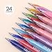 languo Glitter Gel Pens for Adult Coloring, 24 Colors Special Shining Multi Glitter Gel Pens Colored Set for Drawing, Doodling, Journaling & Creative Art Supplies
