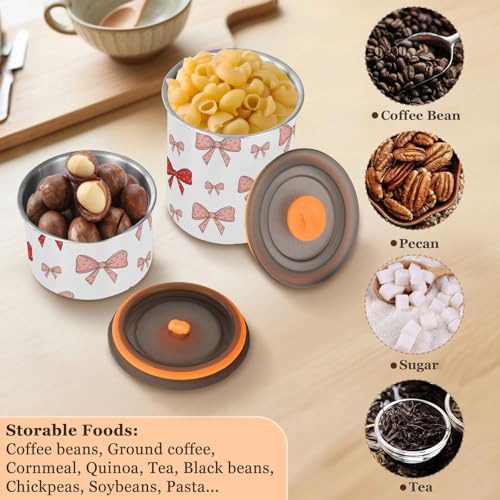 Envase de café estanco de acero inoxidable 900 ml miniatura 5