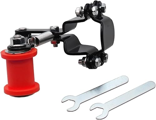 Conjunto de guía tensor de cadena universal ATV Mini Bike Dirt Bike Go Kart (rojo 1)