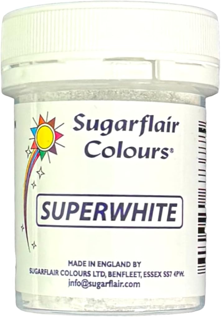 Sugarflair Superwhite Icing Whitener 20g
