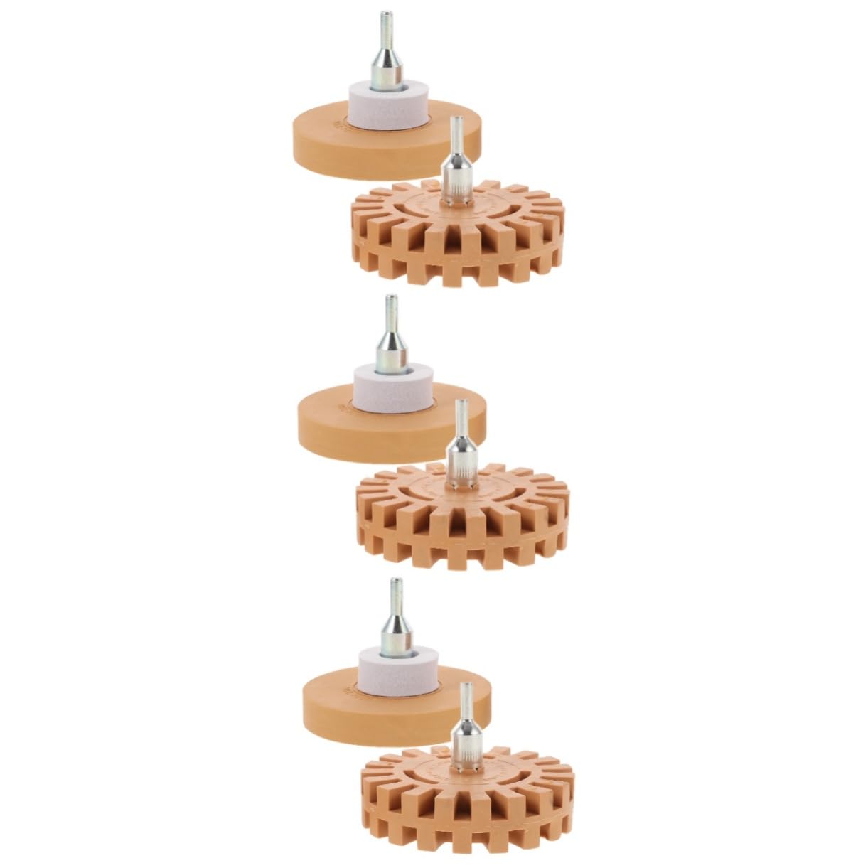 Gatuida 6stücke Gummirad Entferner Hochwertige Radiergummi Räder Für Aufkleber Und Farbentfernung Und Geeignet Für Und Andere Anwendungen