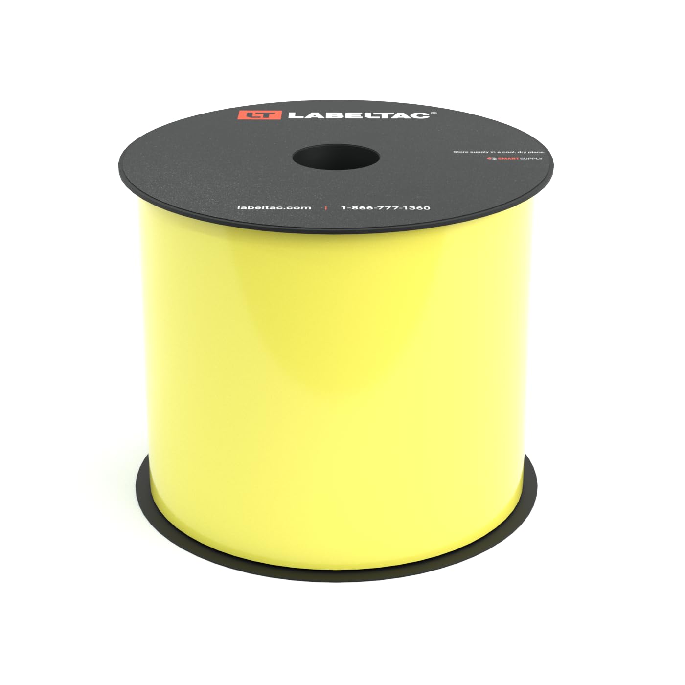LabelTac LT4/LT4P/LTPX Label Supply 4" x 150' Hi-Vis Yellow