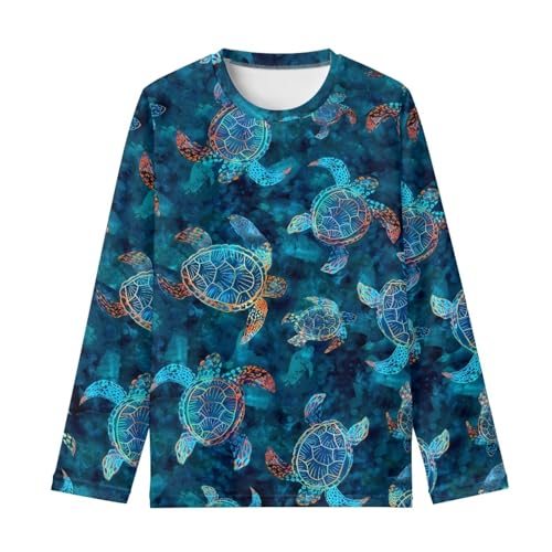 Upetstory Long Sleeve Shirt for Boys Girls Tee Tops Size 3-16 Years Old3