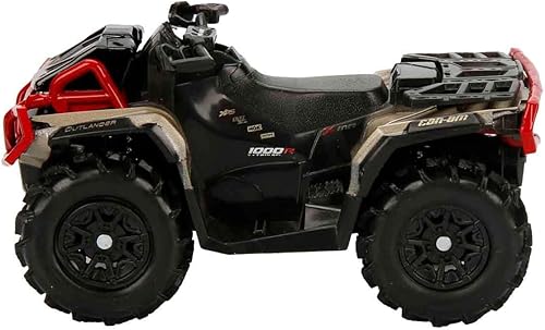 Miniatura 3 de Nuevo modelo Ray Can-Am Outlander XMR 1000R ATV negro y dorado fundido a presión