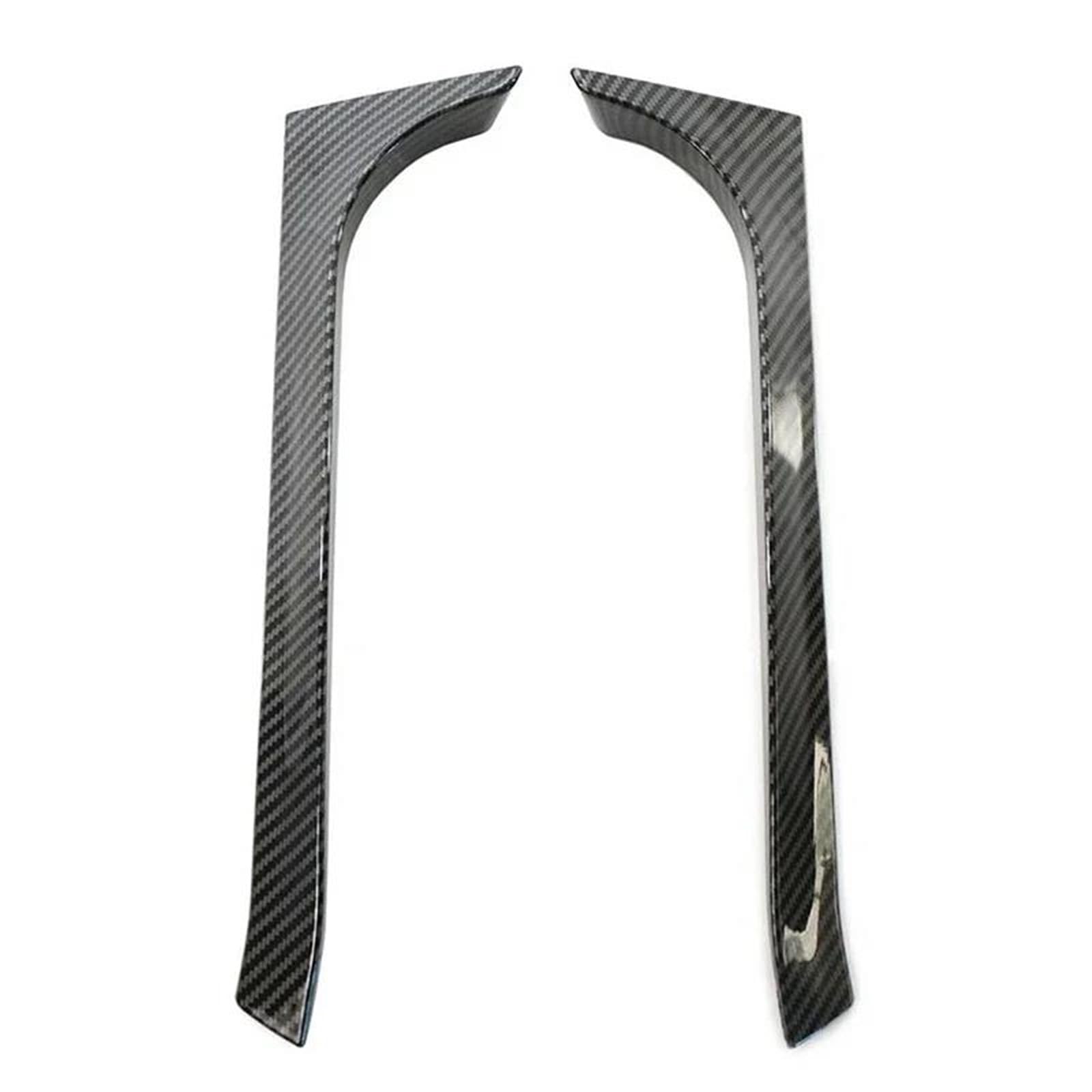 LRMDAKO Carbon Fiber Rear Spoiler Side Wing For VW Golf MK6 GTI GTR GTD 2008-2012 (Black)