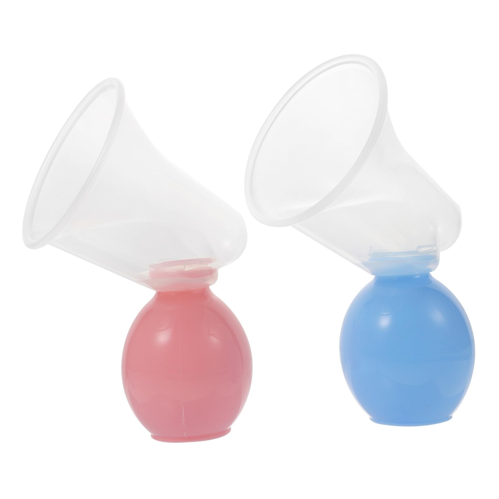 KOMBIUDA Hospital Grade Manual Breastmilk Collector Set Breastfeeding Supplies Breastmilk Prevent Milk Backflow for New Mothers