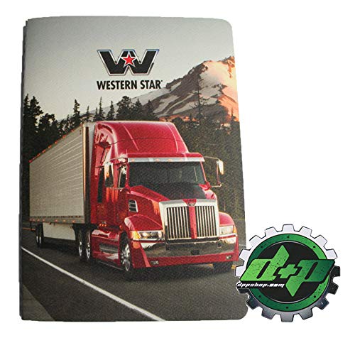 Diesel Power Plus Western Star WS Folder Portfolio Trucker Gear Log Book Tablet Paper Truck Pocket