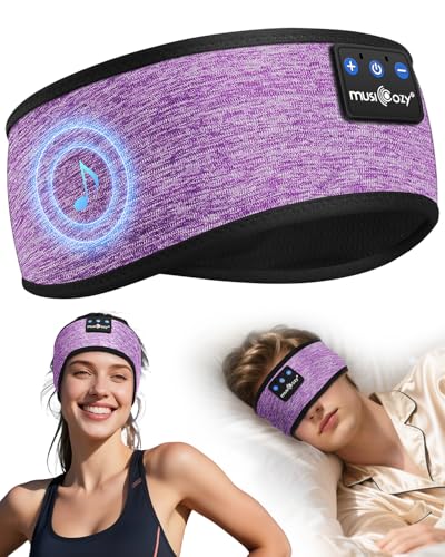 MUSICOZY Sleep Headphones Headband for Side Sleepers Bluetooth 5.4