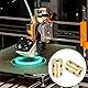 PATIKIL Wellenkupplung Anschluss L22xD14 5mm bis 8mm Bohrung Starre Kupplung Motor Welle Gelenk Anschluss mit Schraubendreher für 3D Drucker Schrittmotor CNC Maschine Gold