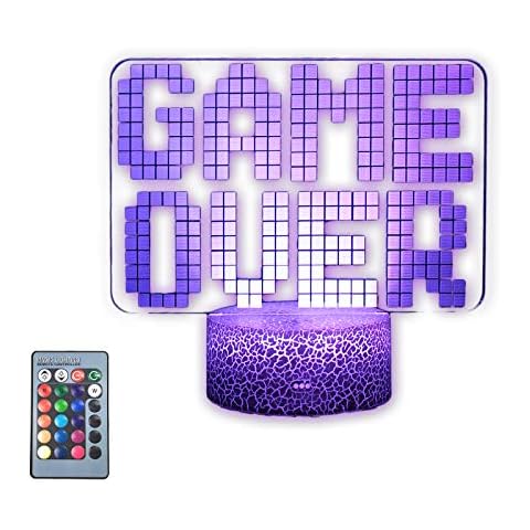 Game Fans 3D Illusion Tischlampe Nachtlicht Cover
