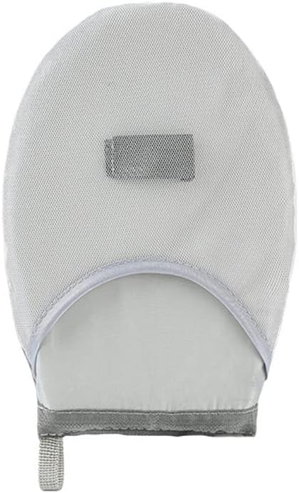 Dioche Garment Steamer Ironing Gloves, Protective Anti Steam Hand Mitten for Steam Iron Steamer Mitt Garment Steamer Accessories for Clothes (Round)