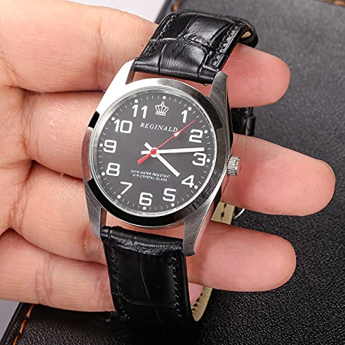 Lederen horlogeband, Alligator Embossed vervangende band voor mannen of vrouwen keuze van 16mm 18mm 20mm 22mm met zilverkleurige gesp - Afbeelding 4