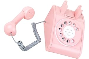 NUOBESTY Vintage Rotary Telephone Decor