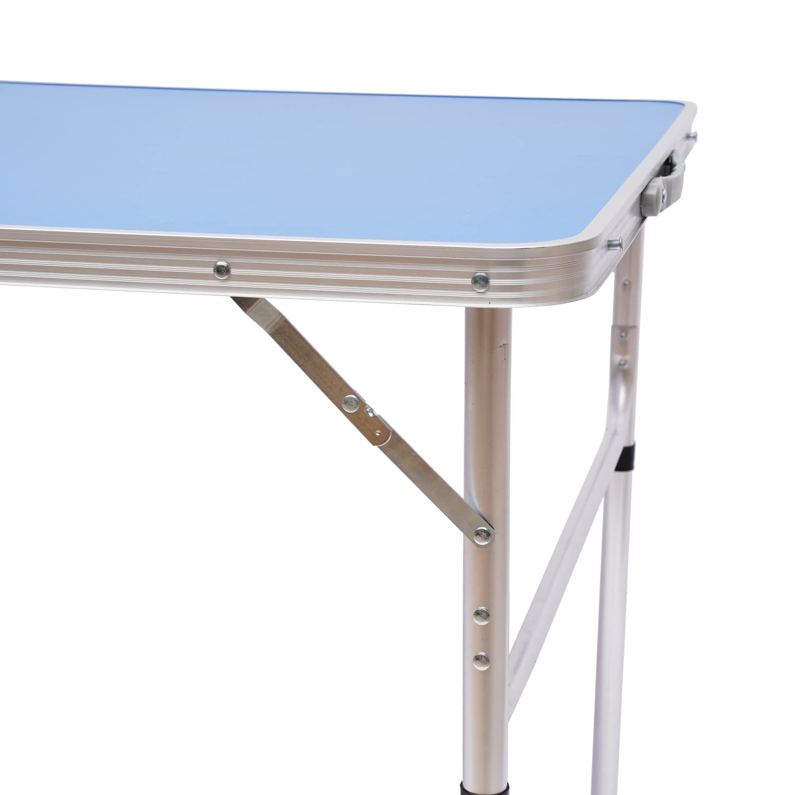 Tavolo da ping pong pieghevole per sport all'aria aperta, tavolo da ping-pong con rete compatta, piedini antiscivolo, impugnatura integrata, chiusure di rinforzo per tavolo da pranzo,