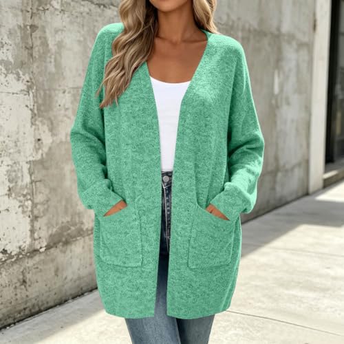 Cardigan Sweaters for Women Open Front Coats Long Sleeve Fashion Jackets - image 2