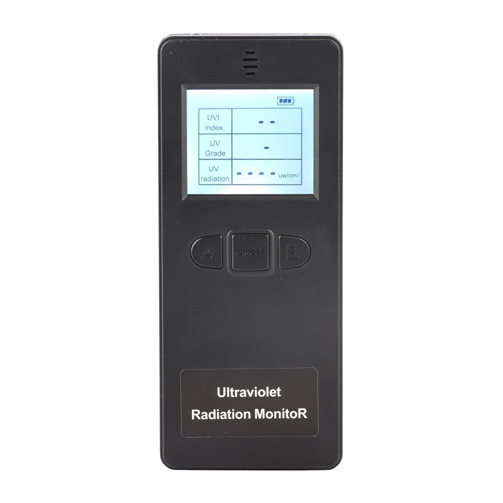 Medidor de UVB Detector de radiación ultravioleta digital portátil LCD Medidor UVI Probador con pantalla temperatura UV
