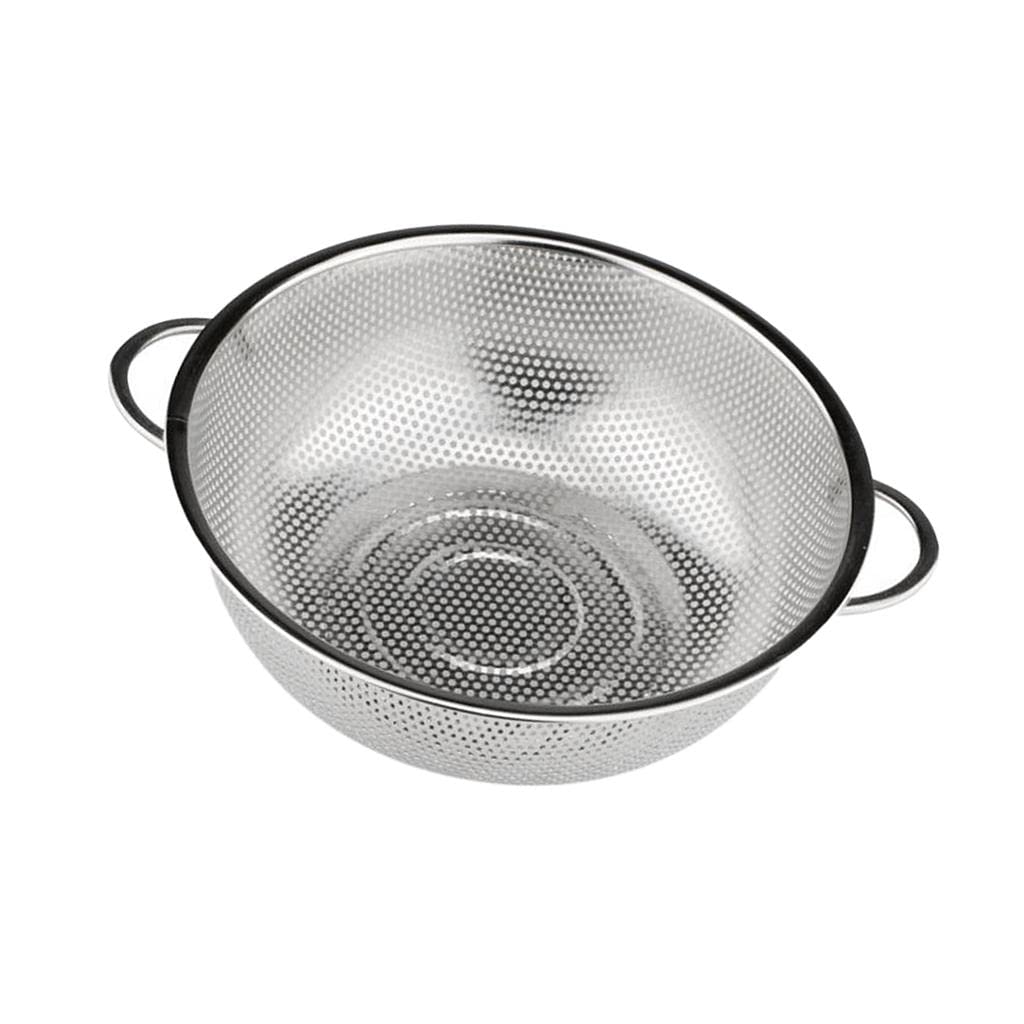 Passoire Lavage Riz Acier Inox 304 - Bol Égouttoir Légumes Fruits Inclinable