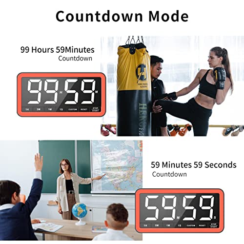 Vocoo 5285 Digital Kitchen Timer With 7.8 Inch Extra Large Display thumb #2