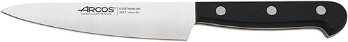 Miniatura 28 de Arcos Cuchillo Hendedor Cuchillo de Carnicero - Hoja de Acero Inoxidable Nitrum 10" - Mango de Polioximetileno (POM) en Color Negro (7'') - Serie