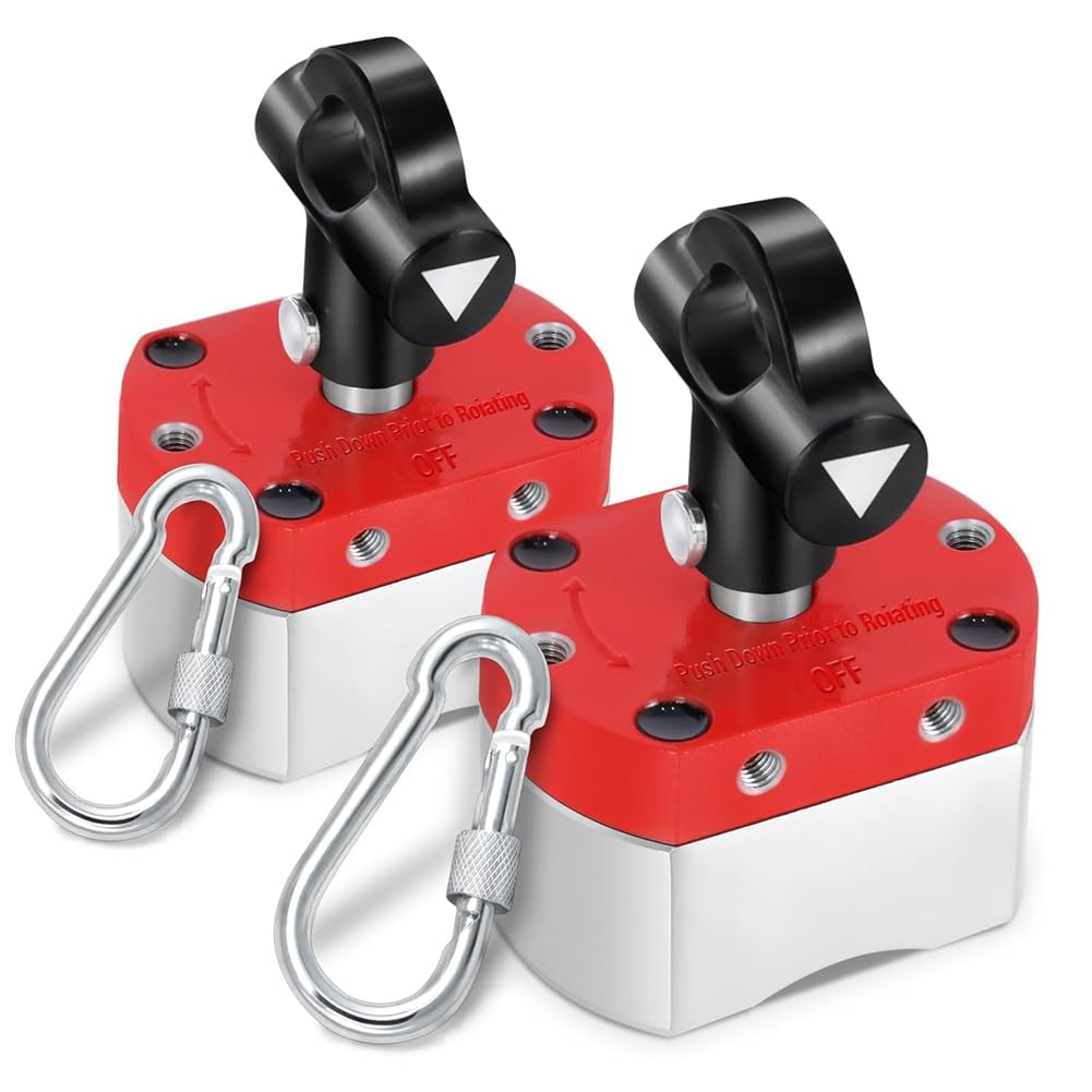 Ehwisbe For Lifting And Handling 180 Lb On/Off Magnets, Magnetic Welding Holder, Metal Screening, Weld Positioning, Metal Salvage