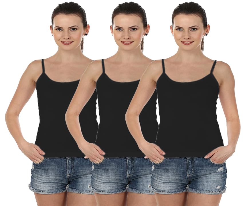 veeva beauty & fashion Women's Cotton Camisole Slip Vest Regular Fit-picture-43